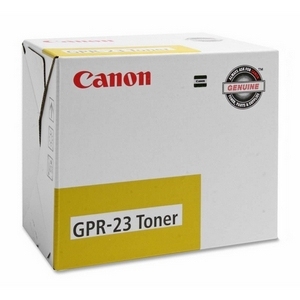 Canon GPR23 Yellow Toner Cartridge Genuine Canon Toner