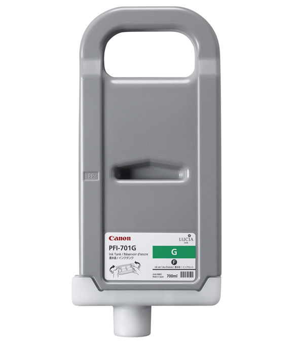 Canon PFI-701G Pigment Green Ink Cartridge Genuine Canon Inkjet
