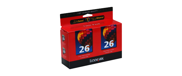 Lexmark 2x 26 Genuine Lexmark Inkjet