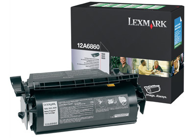 Lexmark 12A6860 Genuine Lexmark Toner