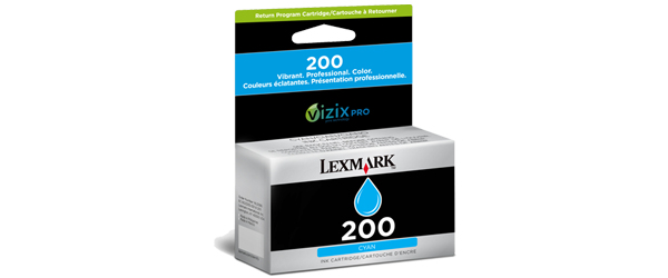 Lexmark #200 Cyan Genuine Lexmark Inkjet