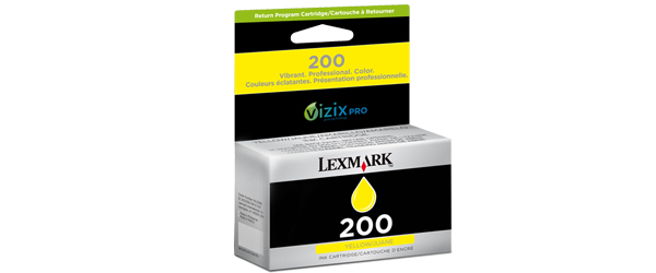 Lexmark #200 Yellow Genuine Lexmark Inkjet