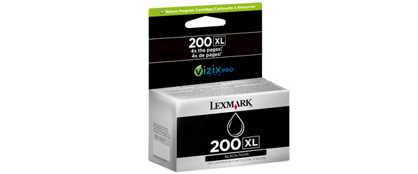 Lexmark 200XL Black Genuine Lexmark Inkjet