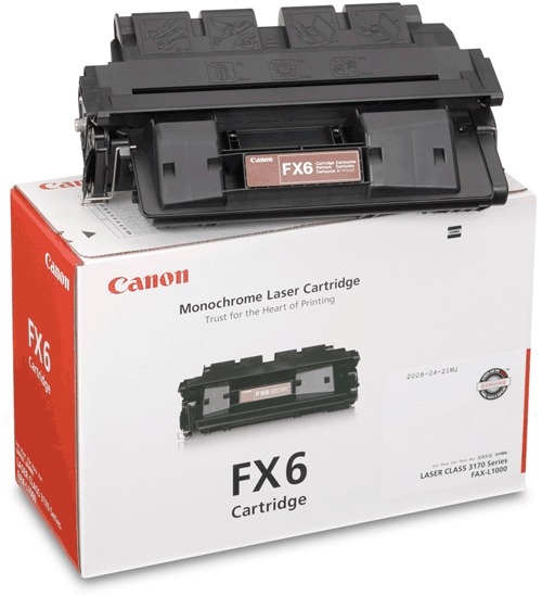 Canon FX6 Black Toner Cartridge Genuine Canon Toner