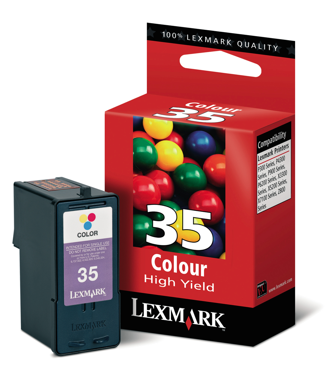 Lexmark 18C0035 Ink Cartridge Genuine Lexmark Inkjet