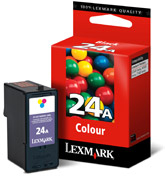 Lexmark Nr 24A Color Ink Cartridge Genuine Lexmark Inkjet