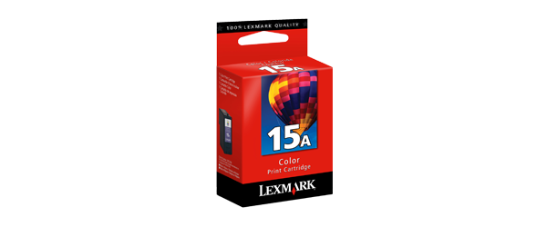 Lexmark #15A Color Print Cartridge Genuine Lexmark Inkjet