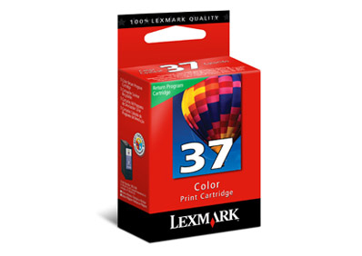 Lexmark No.37 Color Return Program Print Cartridge Genuine Lexmark Inkjet