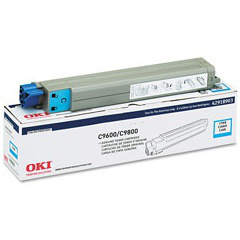 OKI Type C7 Genuine Okidata Cyan Toner 42918903