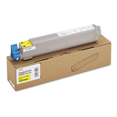 OKI Type C7 Genuine Okidata Yellow Toner 42918981