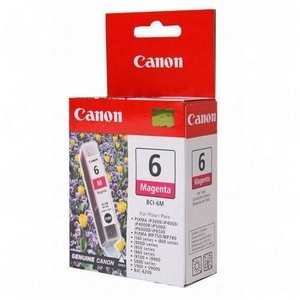 Canon BCI6M Magenta Ink Cartridge Genuine Canon Inkjet