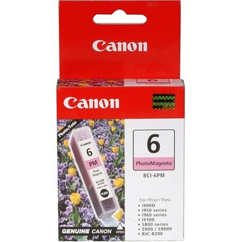 Canon BCI6PM Photo Magenta Ink Cartridge Genuine Canon Inkjet