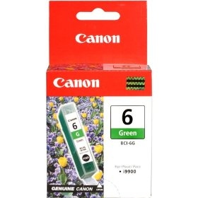 Canon BCI6G Green Ink Cartridge Genuine Canon Inkjet