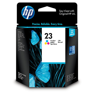 HP 23 Tri-color Inkjet Print Cartridge Genuine HP Inkjet