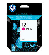 HP 12 Magenta Ink Cartridge Genuine HP Inkjet