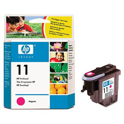 HP 11 Magenta Printhead Genuine HP Inkjet