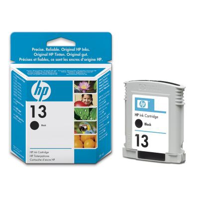 HP 13 Black Ink Cartridge Genuine HP Inkjet