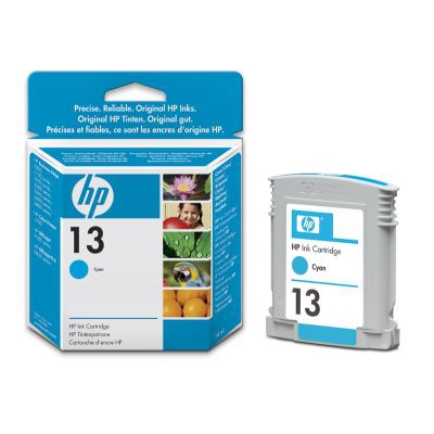HP 13 Cyan Ink Cartridge Genuine HP Inkjet