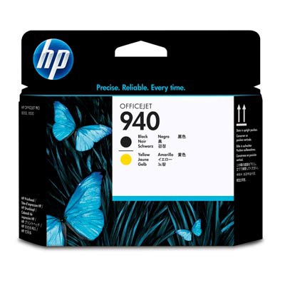 HP 940 Black and Yellow Officejet Printhead Genuine HP Inkjet