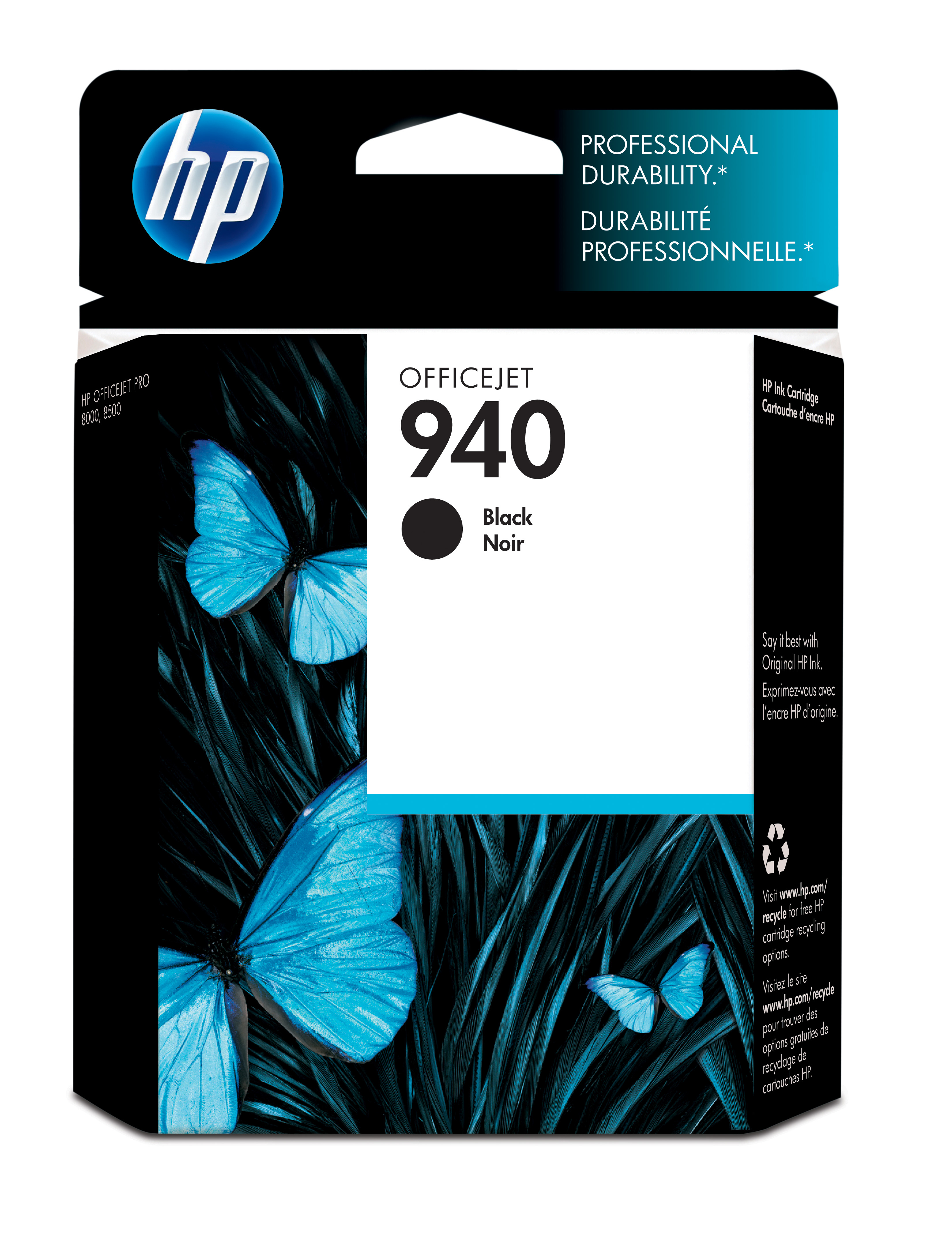 HP 940 Black Officejet Ink Cartridge Genuine HP Inkjet