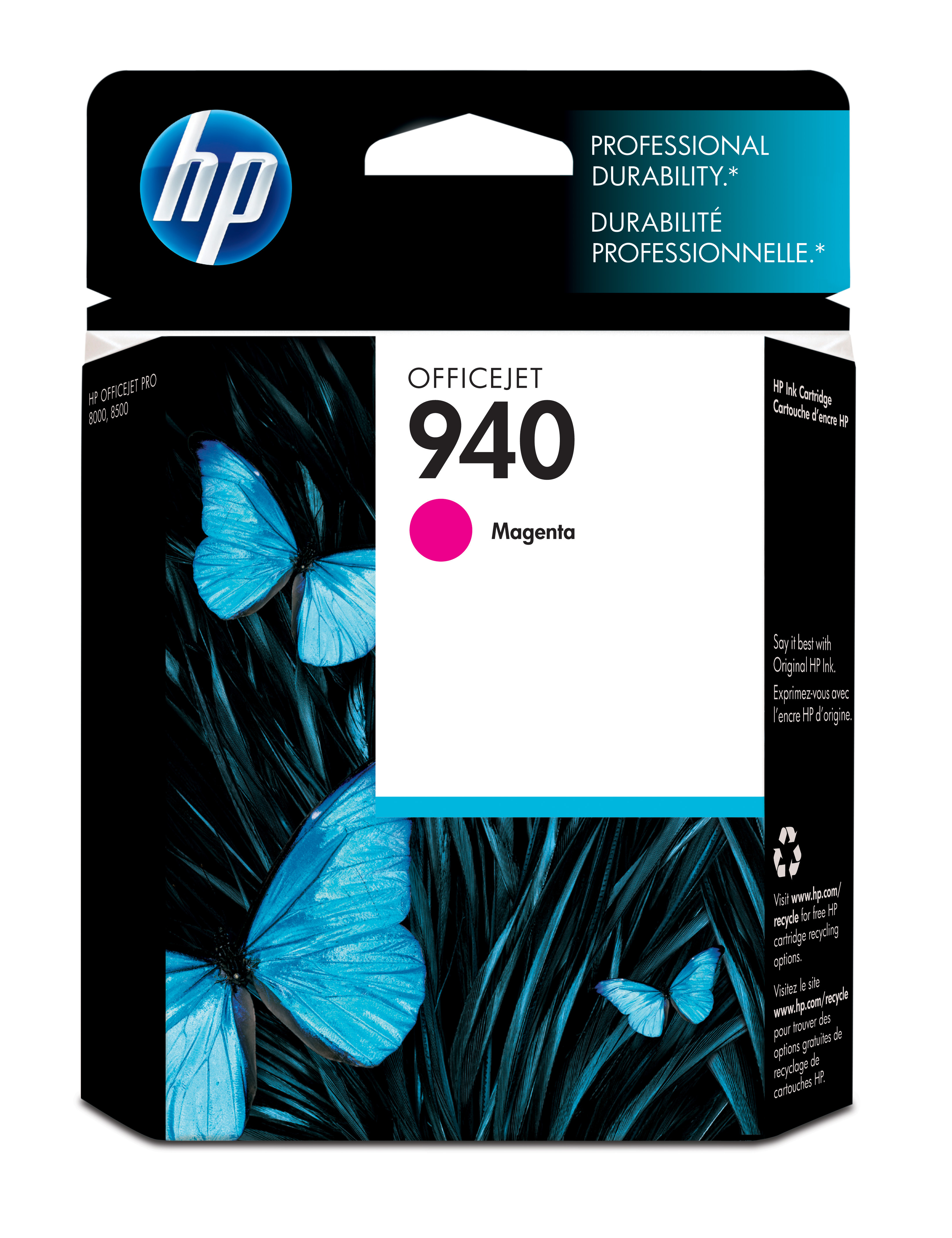 HP 940 Magenta Officejet Ink Cartridge Genuine HP Inkjet