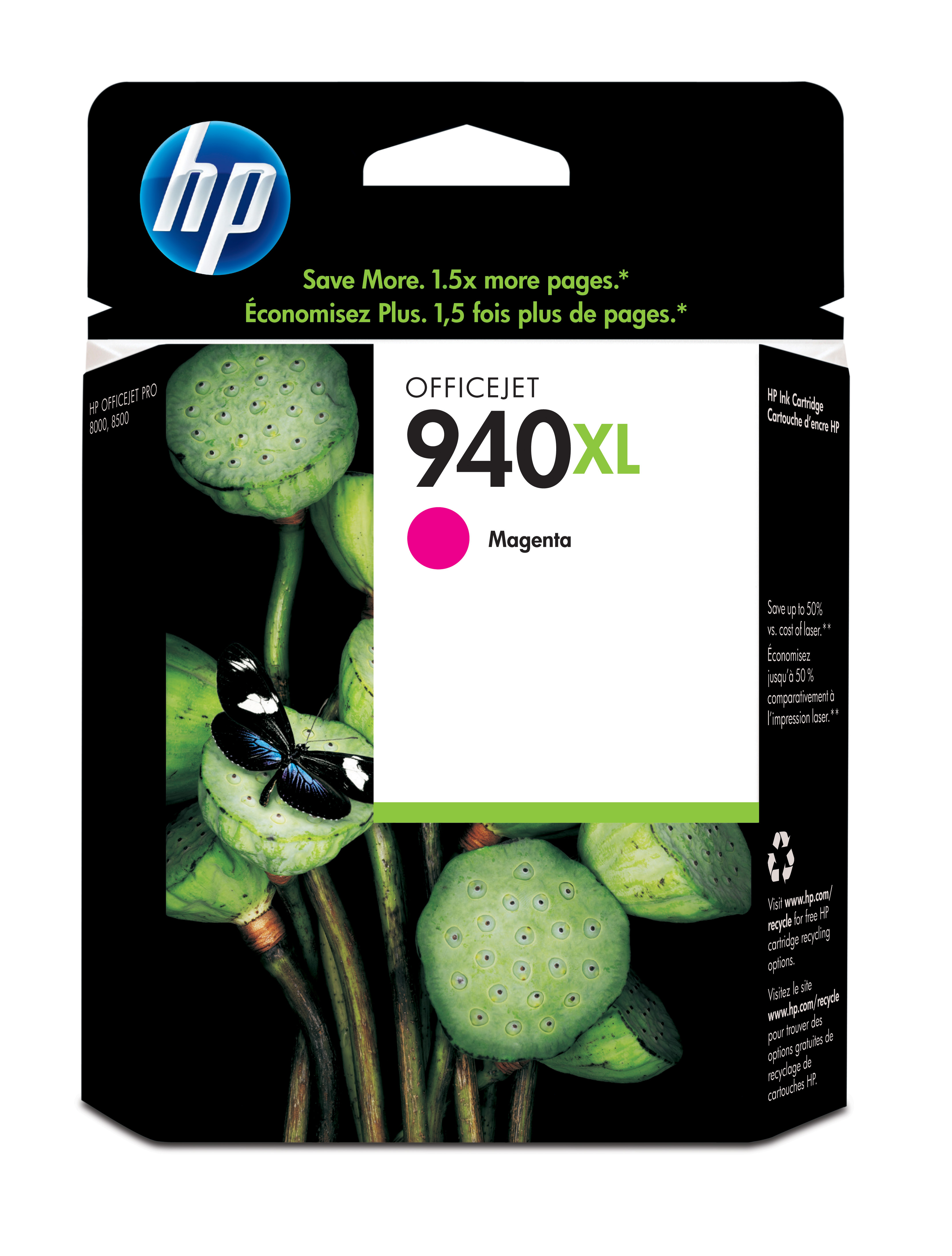 HP 940XL Magenta Officejet Ink Cartridge Genuine HP Inkjet