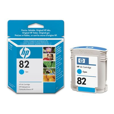 HP 82 69-ml Cyan Ink Cartridge Genuine HP Inkjet