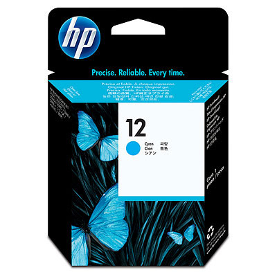 HP 12 Cyan Printhead Genuine HP Inkjet