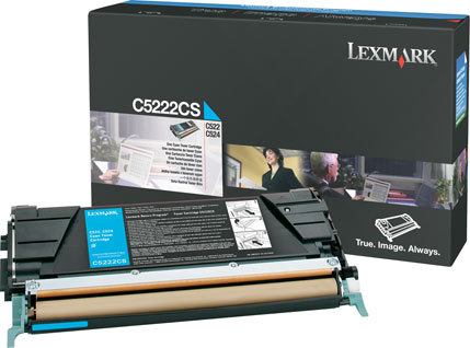 Lexmark Cyan Toner Cartridge for C52x Genuine Lexmark Toner