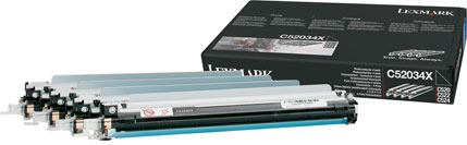 Lexmark C52x Lexmark 4-Pack Photoconductor Unit (4x20K)