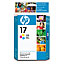 HP 17 Tri-color Inkjet Print Cartridge Genuine HP Inkjet