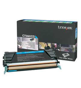 Lexmark C734A1CG Genuine Lexmark Toner