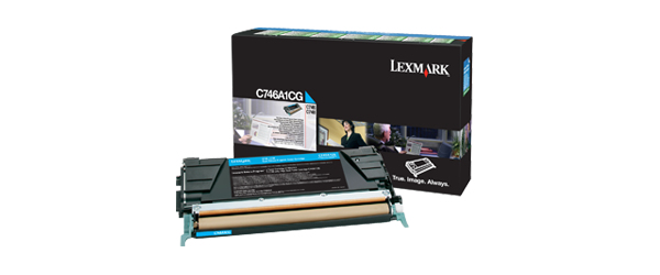 Lexmark C746A1CG Genuine Lexmark Toner