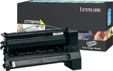 Lexmark Yellow High Yield Return Program Print Cartridge for C770/C772 Genuine Lexmark Toner