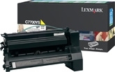 Lexmark Yellow Return Program Print Cartridge for C770/C772 Genuine Lexmark Toner