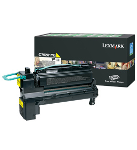 Lexmark C792X1YG Genuine Lexmark Toner