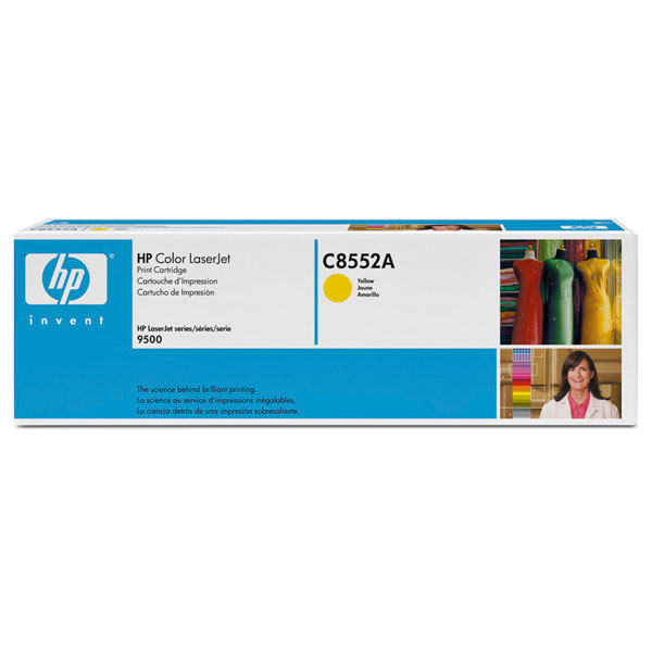 HP Color LaserJet C8552A Yellow Print Cartridge Genuine HP Toner