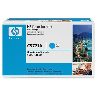 HP Color LaserJet C9721A Cyan Print Cartridge Genuine HP Toner