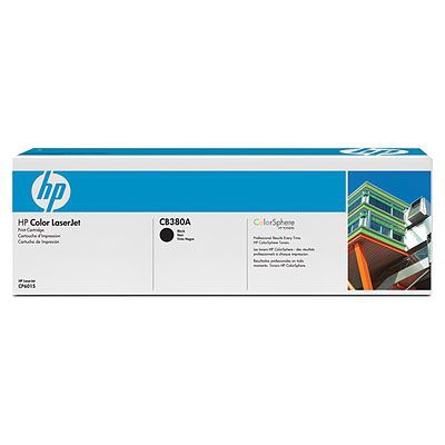 HP Color LaserJet CB380A Black Print Cartridge Genuine HP Toner
