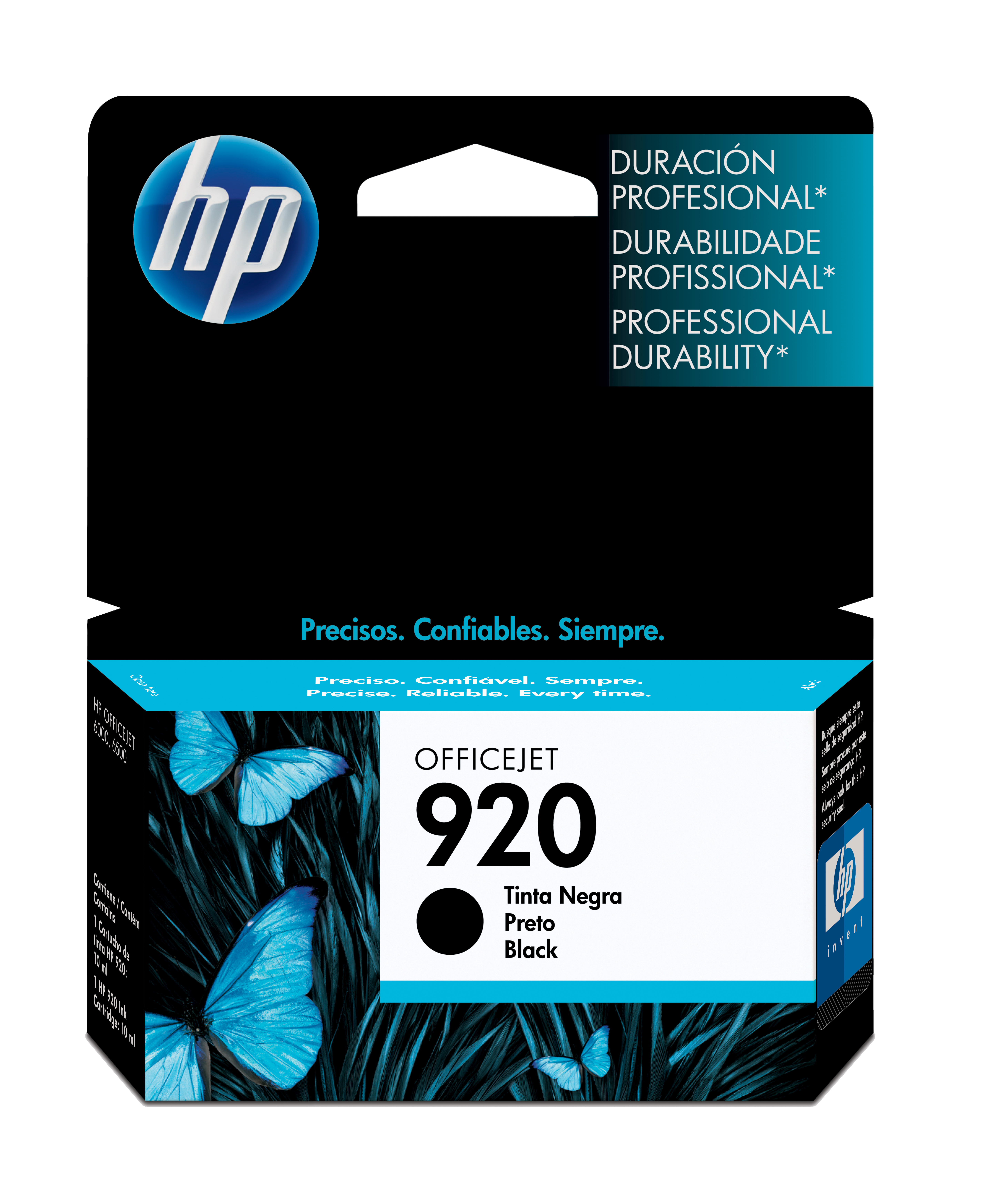 HP 920 Black Officejet Ink Cartridge Genuine HP Inkjet