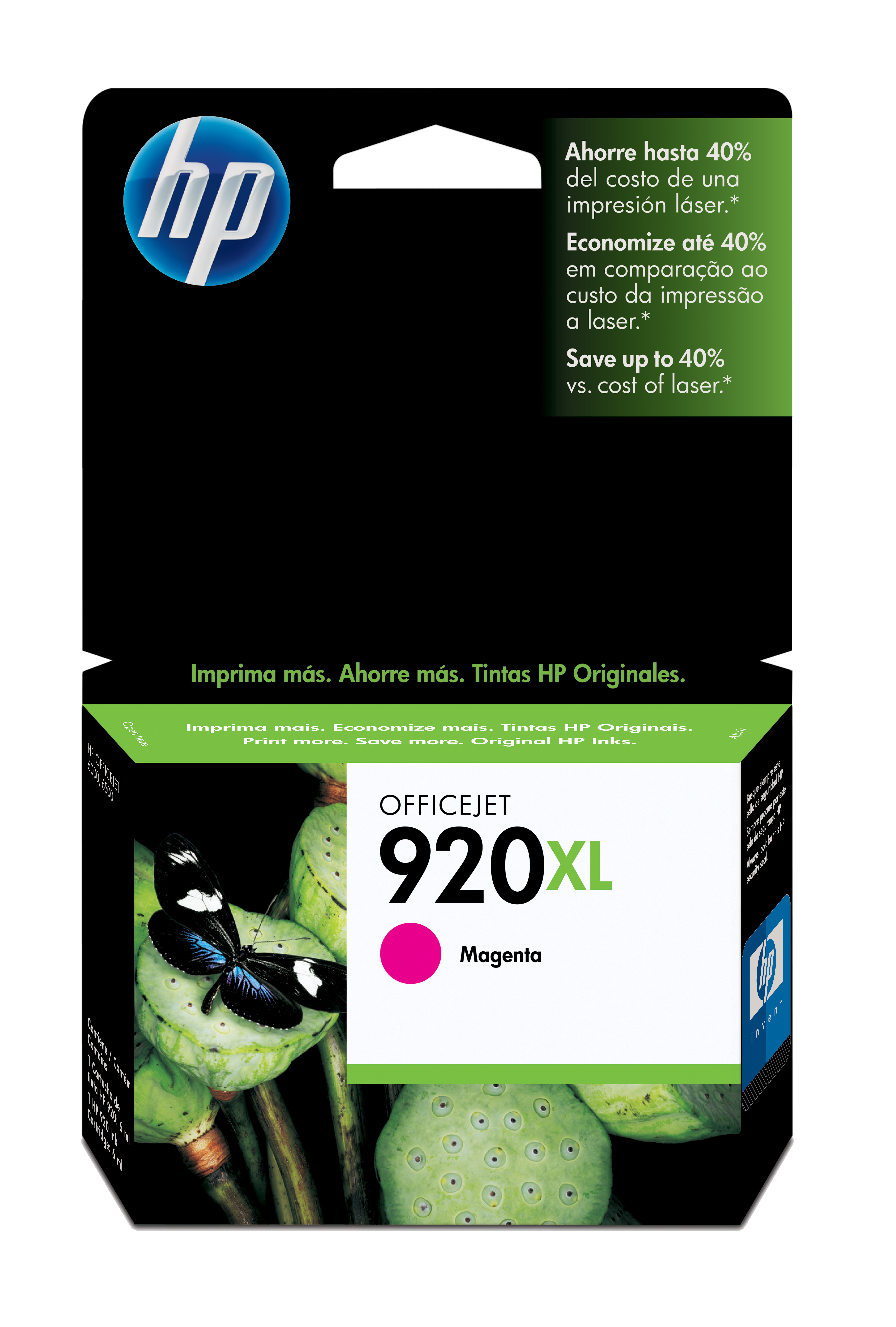 HP 920XL Magenta Officejet Ink Cartridge Genuine HP Inkjet