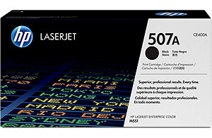 HP Genuine CE400A High Capacity Black Toner, 5500 Pages