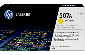 HP Genuine CE402A High Capacity Yellow Toner, 6000 Pages