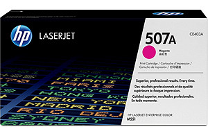 HP Genuine CE403A High Capacity Magenta Toner, 6000 Pages