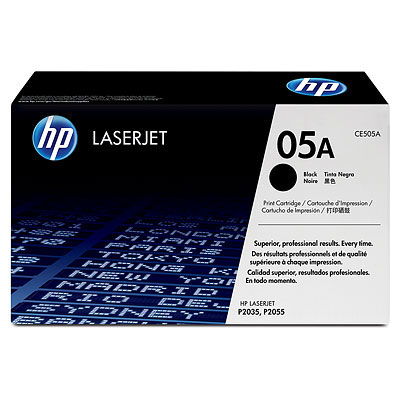 HP 05A Black Dual Pack LaserJet Toner Cartridges Genuine HP Toner