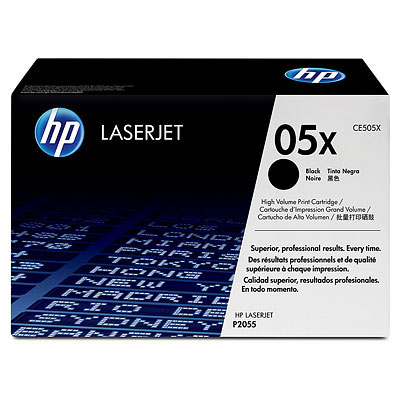 HP LaserJet CE505X Dual Pack Black Print Cartridges Genuine HP Toner