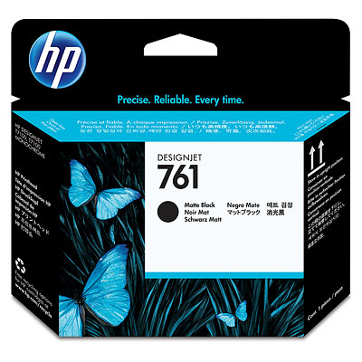 HP 761 Matte Black/Matte Black Designjet Printhead Genuine HP Inkjet