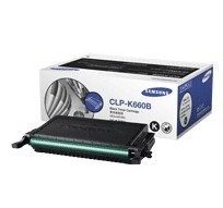 Samsung CLP-K660B Genuine Samsung Toner
