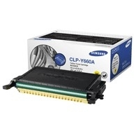 Samsung CLP-Y660A Genuine Samsung Toner