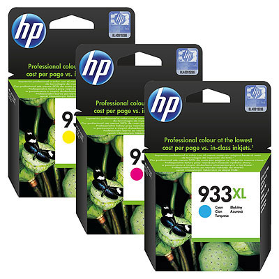 HP 933 Yellow Officejet Ink Cartridge Genuine HP Inkjet